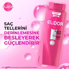 Elidor Superblend Saç Bakım Şampuanı Güçlü ve Parlak E Vitamini Makademya Yağı  650 ml