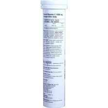 Orzax Efervit Vitamin C 1000 mg 20 Efervesan Tablet
