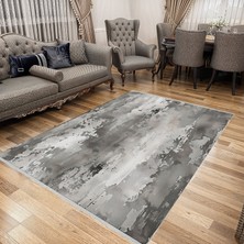 Tnylof Modern Gri Halı – Yıkanabilir, Toz Tutmayan | Bebek ve Evcil Hayvan Dostu Minimal Tasarım