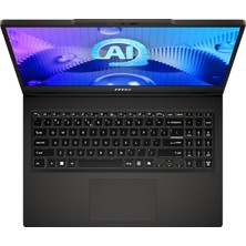 MSI VENTURE 15 AI A1MG-012XTR Intel Core Ultra 7 155H 16GB 512GB SSD Freedos 15.6" FHD 144Hz Taşınabilir Bilgisayar