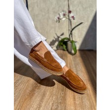 Ruby  Süet Deri Taba Kadın Espadril