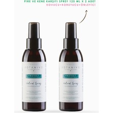 Botanivo Köpekler İçin Pire & Kene Karşıtı Sprey | Kovucu, Koruyucu, Önleyici | Organik İçerikli | 2x125 ml
