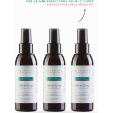 Botanivo Köpekler İçin Pire & Kene Karşıtı Sprey | Kovucu, Koruyucu, Önleyici | Organik İçerikli | 3x125 ml
