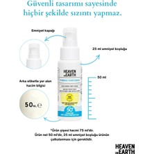 50ml Vegan SPF 50+ Güneş Kremi %100 Doğal ve Organik Içerikli Mineral Korumalı Suya Dayanıklı