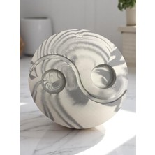 Ying Yang Beton 2 Li Tealightlık