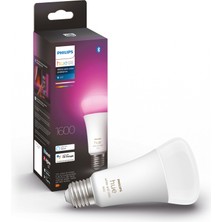 Philips HueWCA 13.5-100W E27 1600 Lumen Renkli Akıllı Ampul A67