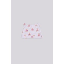 Bg Store Kız Bebek Desenli Bere