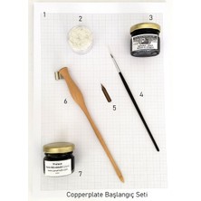 Copperplate Başlangıç Seti, Gölge Yazı, Kaligrafi Yazı Seti