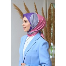 İpekhan Yaz Işıltısı Koleksiyonu Soft Eşarp Pembe Mor 1190-12