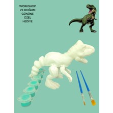 Vitrin XL TREX DİNAZOR 3D FİGÜR BOYAMA SETİ
