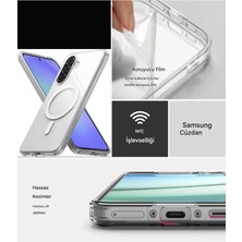Mtl Samsung Galaxy A56 Şeffaf Magsafe Kılıf Mtl Aksesuar