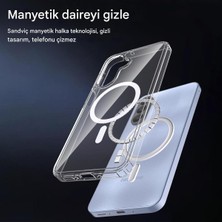 Samsung Galaxy A26 Şeffaf Magsafe Kılıf Mtl Aksesuar