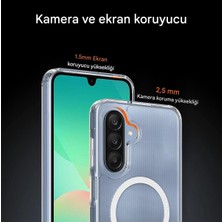 Samsung Galaxy A26 Şeffaf Magsafe Kılıf Mtl Aksesuar