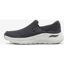 Skechers Arch Fit 2.0-Vallo Erkek Gri Spor Ayakkabı 232706Tk Char