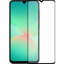 Kzy Samsung Galaxy A26 ile Uyumlu Tam Kaplayan Temperli Ekran Koruyucu Cam