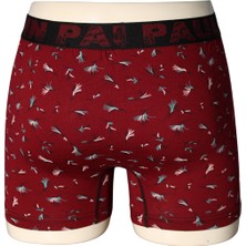 3xl–6xl Büyük Beden Desenli Pamuk Erkek Boxer
