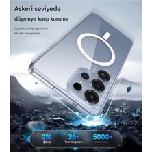 Mtl Samsung S25 Ultra Şeffaf Magsafe Kılıf Mtl Aksesuar
