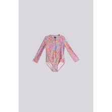 Bg Store Kız Çocuk Renkli Mayo