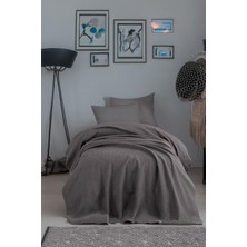 Ecocel Pike Örtü Tek Kişilik 160X230CM Karde Antrasit