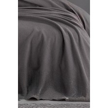 Ecocel Pike Örtü Tek Kişilik 160X230CM Karde Antrasit