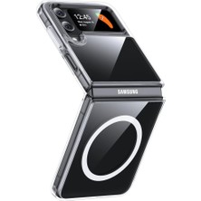 Mtl Samsung Z Flip 4 Şeffaf Magsafe Kılıf Mtl Aksesuar