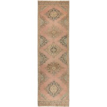 110 x 370  cm  El Yapımı Yolluk Halı, Koridor Dekoru Için Antre Hol Halı