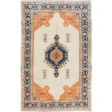 201 x 310  cm  Yatak Odası, Oturma Odası, Yemek Odası ve Mutfak Için El Düğümlü Alan Halısı,  Yün