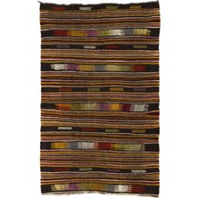 170 x 276  cm  Geleneksel Eski El Dokuması Kilim, 1970'LERDEN Kilim