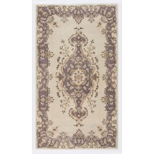 119 x 210  cm  Eski Madalyon Tasarımlı El Yapımı Türk Halısı
