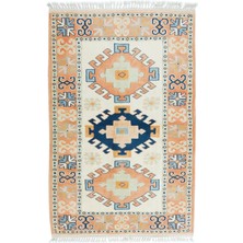 131 x 196  cm  Modern El Yapımı Ev Dekoru Alan Halısı, Ofis Dekoru Halı,  Yün