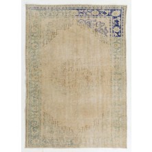 173 x 245  cm  Eski Türk Uşak Halısı. El Dokuma Yünlü Alan Halısı