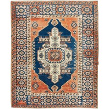 178 x 230  cm  El Yapımı Halı, Modern Geometrik Desenli Halı,  Yün