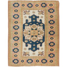 185 x 250  cm  Oturma Odası Dekoru Için El Yapımı Alan Halısı,  Yün, Modern Geometrik Desenli Halı