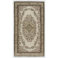 125 x 220  cm  Eski Anadolu Uşak Halısı. Ofis ve Ev Dekorasyonu Için Idealdir. El Yapımı Yün Halı