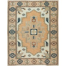 181 x 234  cm  Modern El Dokuma Halı, El Yapımı Geometrik Tasarım Halı,  Yün