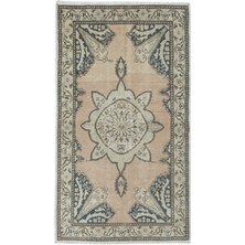 101 x 182  cm  Kır Evleri, Rustik ve Geleneksel Iç Mekanlar Için Eski El Yapımı Uşak Halı