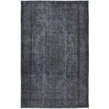 179 x 282  cm  El Dokuması Halı, Gri Modern Halı, El Yapımı Yünlü Halı