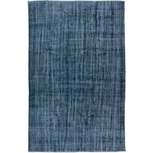 198 x 299  cm  Mavi El Yapımı Anadolu Halısı, Çağdaş Ev ve Ofis Dekoru Halı
