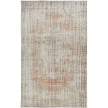 194 x 300  cm  Eski Güneş Solmuş Anadolu Bölgesi Halı, El Yapımı Yün Halı