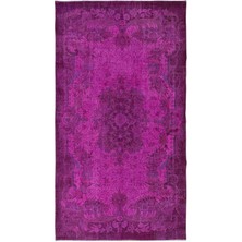 164 x 294  cm , Pembe Salon Halısı, El Dokuması Yünlü Türk Halısı, Pamuklu Alan Halısı