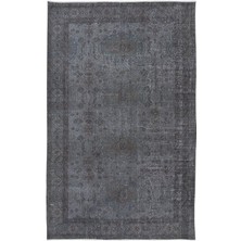 168 x 265  cm  Çağdaş Gri Halı, El Düğümlü Mutfak Halısı, El Yapımı Halı