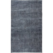 226 x 375  cm  Gri El Dokuması Büyük Halı, Mutfak ve Yemek Odası Için Modern Halı