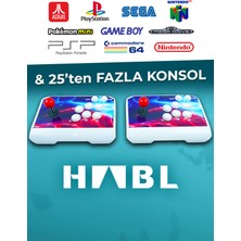 Habl 2025 Retro Arcade Kablosuz Oyun Konsolu 42.000 Oyunlu Süper Boxoyun