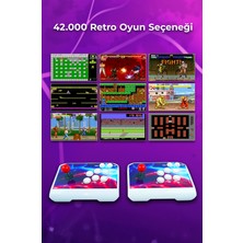 Habl 2025 Retro Arcade Kablosuz Oyun Konsolu 42.000 Oyunlu Süper Boxoyun
