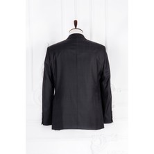 Paco Romano Erkek Regular Fit Mono Yaka Siyah Takım Elbise