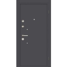 Laminoks Seri Çift Renk Çelik Kapı BY-1612 Sol Açılım