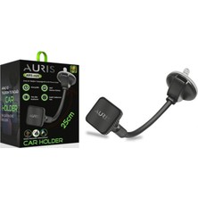 Auris Manyetik 360 ° Dönen 25 cm Uzuluklu Araç Içi Telefon Tutucu