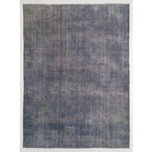 (297 x 395  cm ) Açık Mavi Tonlarda  El Dokuması Anadolu Halısı, Isparta Halısı