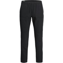 Jack & Jones 12273285 Jpstkane Hawk Tech Cargo Jogger Sn Siyah