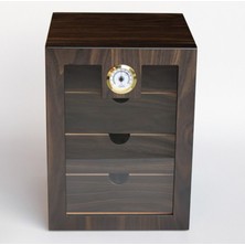 Cohiba Dört Çekmeceli Orjinal Sedir Ağacı Humidor